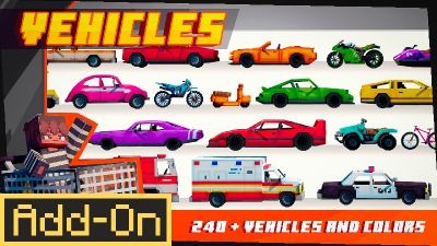 Vehicles AddOn on the Minecraft Marketplace by Dalibu Studios