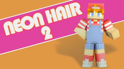 Neon Hair 2 on the Minecraft Marketplace by Blockception