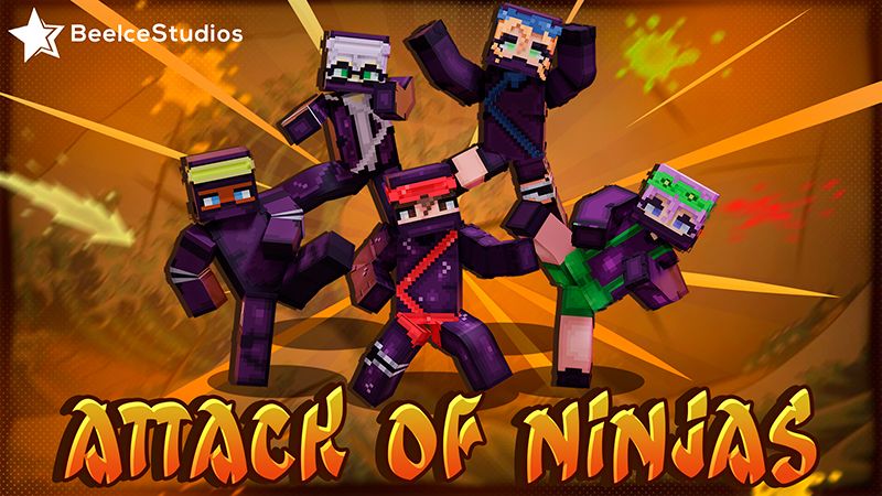 Attack of Ninjas on the Minecraft Marketplace by Kora Studios Attack of Ninjas on the Minecraft Marketplace by Kora Studios