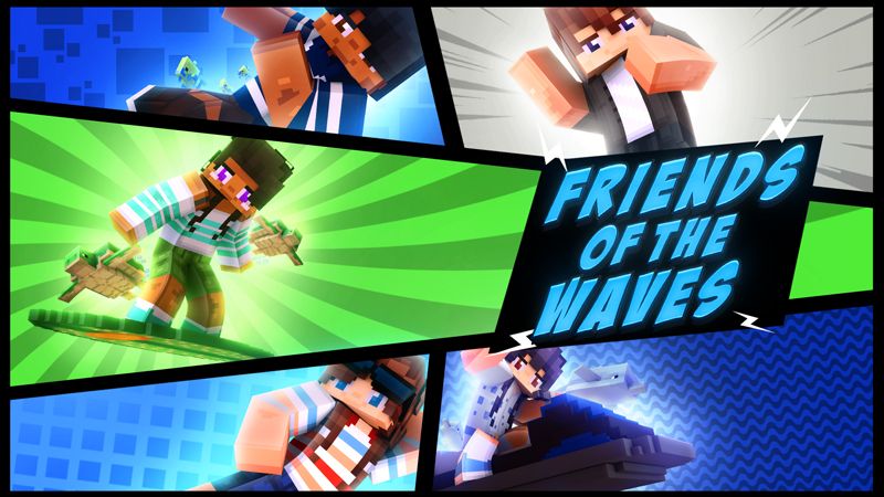 Friends Of The Waves on the Minecraft Marketplace by Dark Lab Creations Friends Of The Waves on the Minecraft Marketplace by Dark Lab Creations