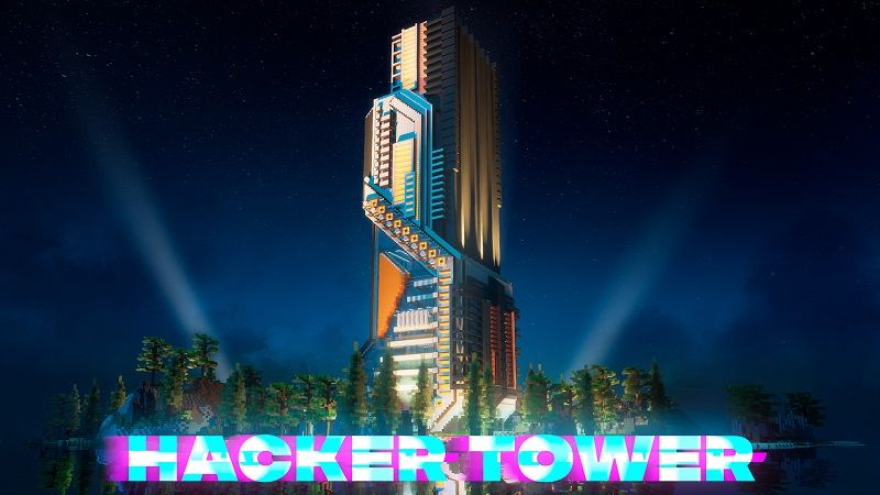 Hacker Tower on the Minecraft Marketplace by Rainbow Theory