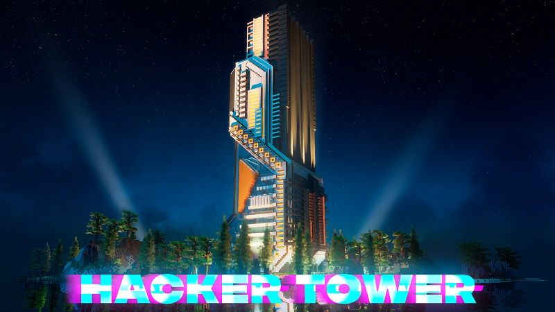 Hacker Tower on the Minecraft Marketplace by Rainbow Theory Hacker Tower on the Minecraft Marketplace by Rainbow Theory