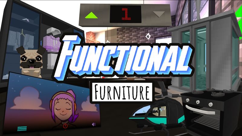 Functional Furniture on the Minecraft Marketplace by Pixell Studio