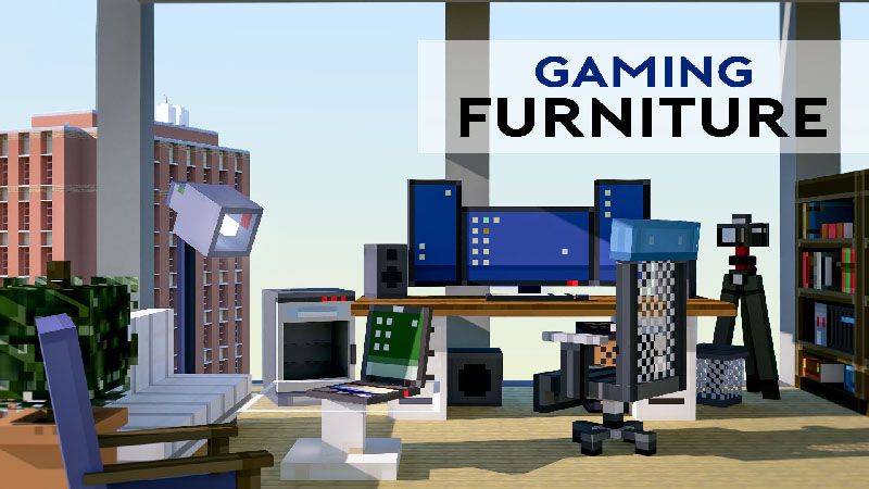 Gaming Furniture on the Minecraft Marketplace by Nitric Concepts