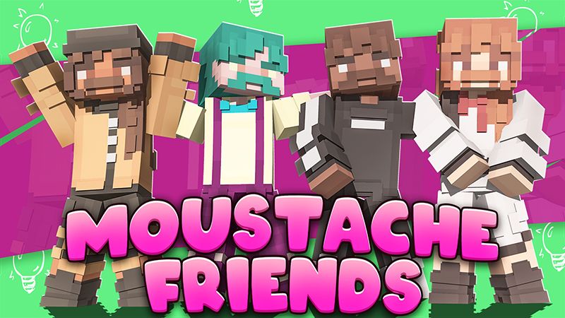 Moustache Friends on the Minecraft Marketplace by Dark Lab Creations