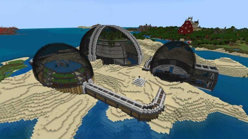 Hermitcraft Season 8 Map by Hermitcraft