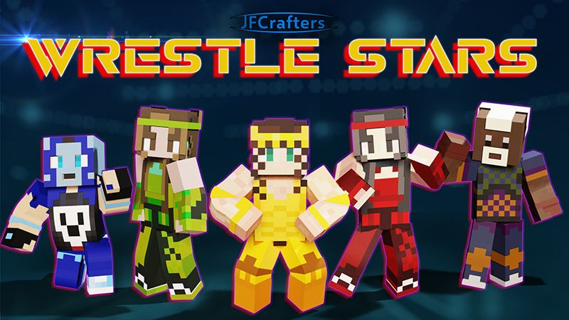 Wrestle Stars on the Minecraft Marketplace by JFCrafters Wrestle Stars on the Minecraft Marketplace by JFCrafters