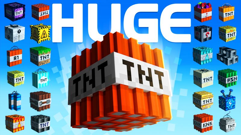 HUGE TNT on the Minecraft Marketplace by Giggle Block Studios