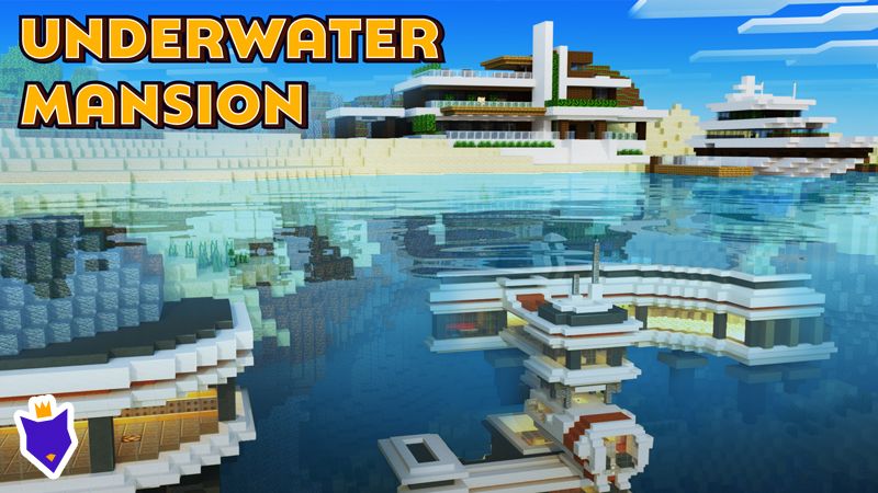 Underwater Mansion on the Minecraft Marketplace by Foxel Games Underwater Mansion on the Minecraft Marketplace by Foxel Games