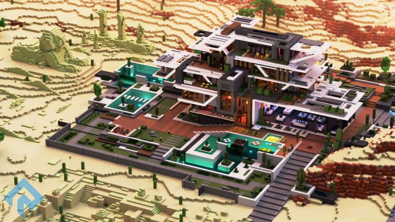 Modern House Archaeology on the Minecraft Marketplace by RareLoot