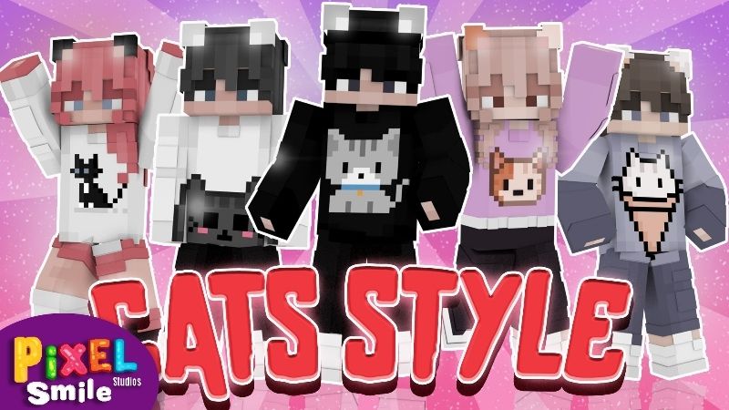 Cats Style on the Minecraft Marketplace by Pixel Smile Studios Cats Style on the Minecraft Marketplace by Pixel Smile Studios