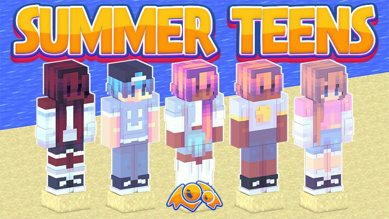 Summer Teens by Monster Egg Studios (Minecraft Skin Pack) - Minecraft ...