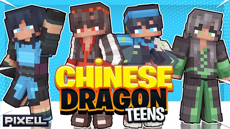 Chinese Dragon Teens on the Minecraft Marketplace by Pixell Studio