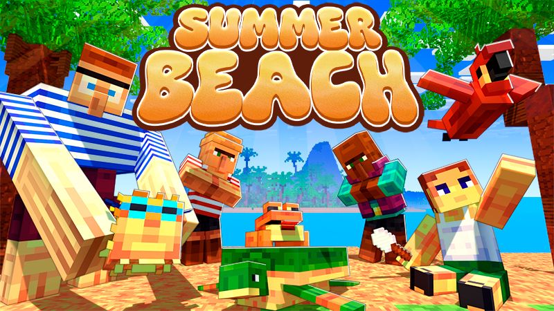 Summer Beach on the Minecraft Marketplace by Giggle Block Studios