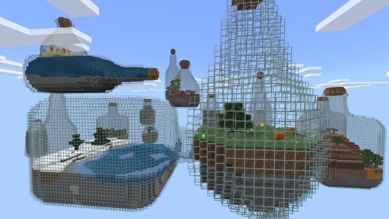 Mega Bottle Skyblock by 4KS Studios