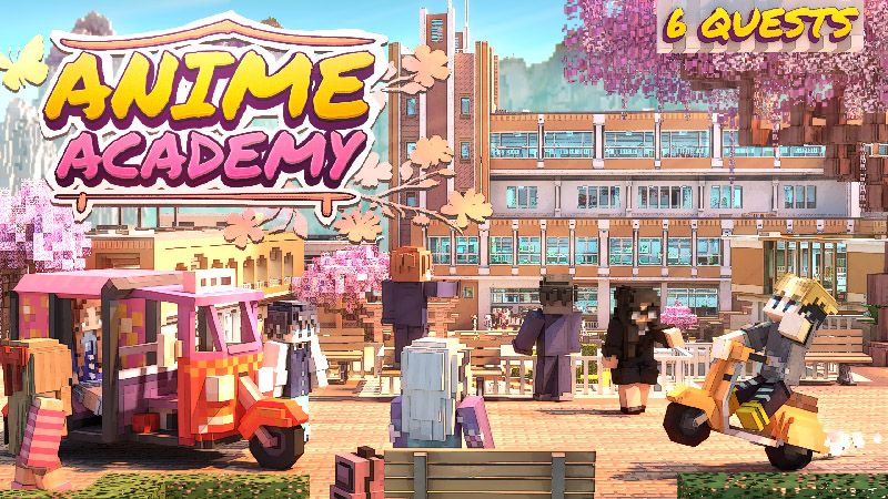 Anime Academy on the Minecraft Marketplace by AriaCreations Anime Academy on the Minecraft Marketplace by AriaCreations
