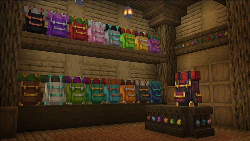 Camping Backpack Add-On 2.0 by HorizonBlocks