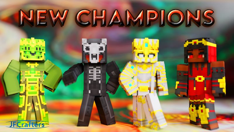 New Champions on the Minecraft Marketplace by JFCrafters