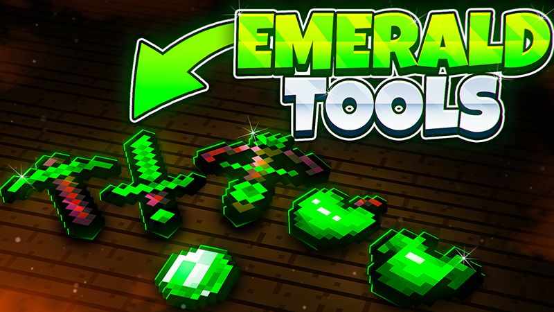Emerald Tools on the Minecraft Marketplace by Pixel Smile Studios
