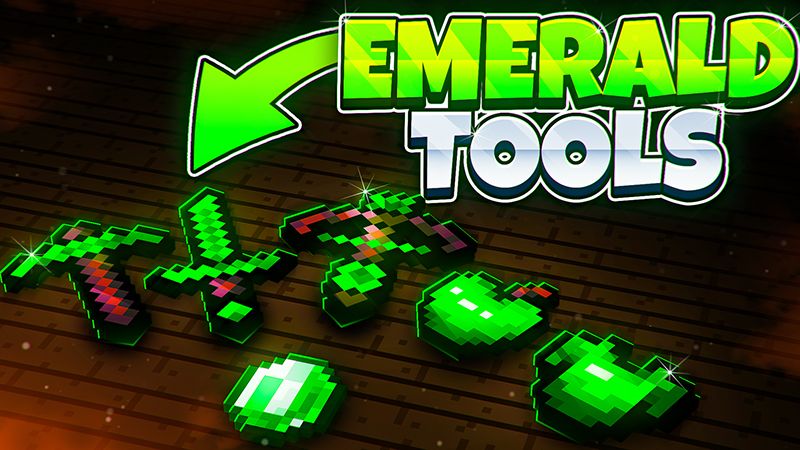 Emerald Tools on the Minecraft Marketplace by Pixel Smile Studios Emerald Tools on the Minecraft Marketplace by Pixel Smile Studios