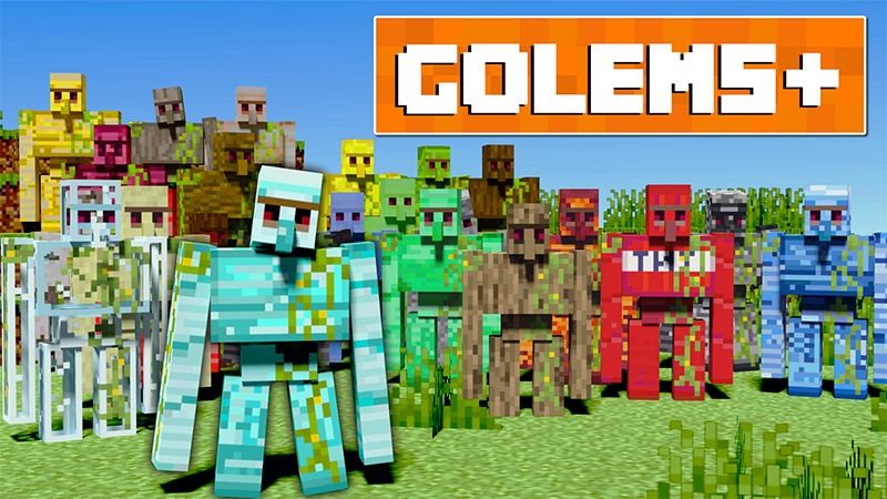 Golems on the Minecraft Marketplace by Lifeboat