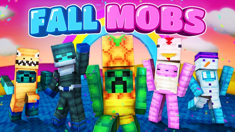 Fall Mobs on the Minecraft Marketplace by GoE-Craft Fall Mobs on the Minecraft Marketplace by GoE-Craft