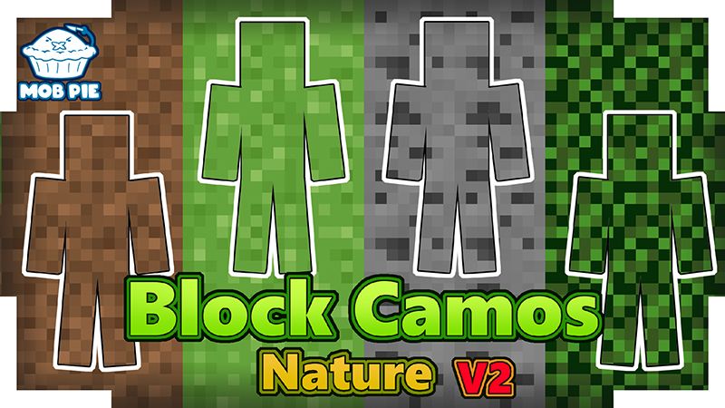 Block Camos Nature V2 on the Minecraft Marketplace by Mob Pie Block Camos Nature V2 on the Minecraft Marketplace by Mob Pie