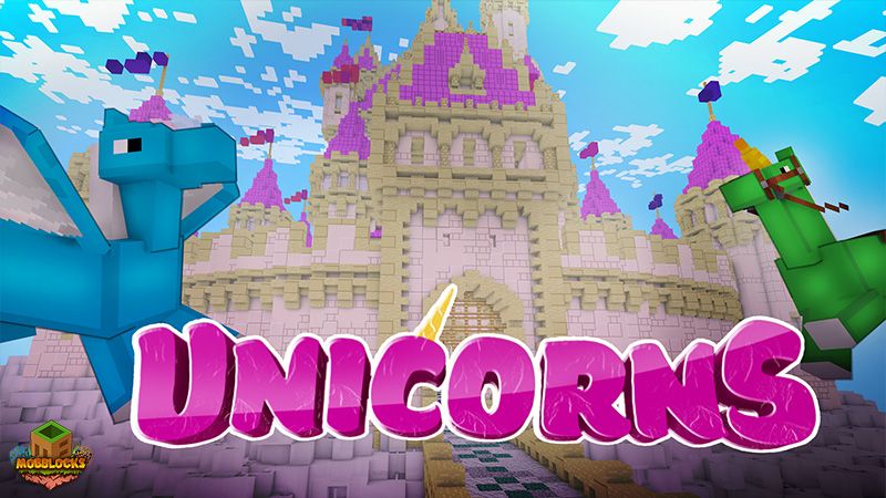 Unicorns on the Minecraft Marketplace by MobBlocks Unicorns on the Minecraft Marketplace by MobBlocks