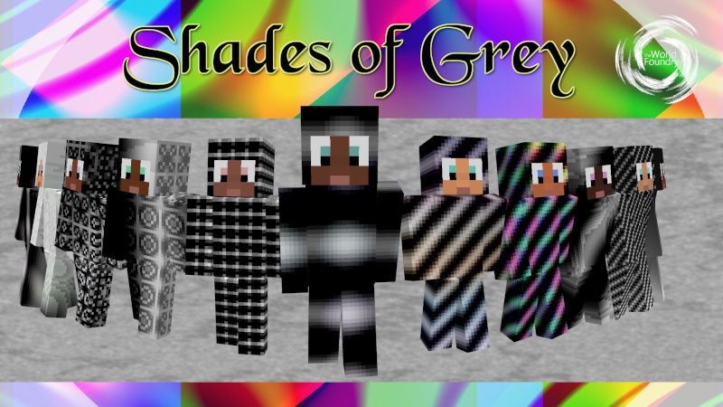 Shades of Grey on the Minecraft Marketplace by The World Foundry