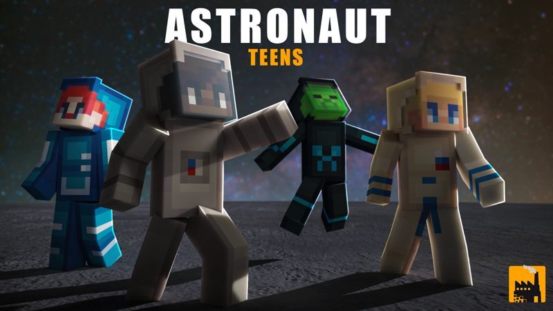 Astronaut Teens on the Minecraft Marketplace by Block Factory Astronaut Teens on the Minecraft Marketplace by Block Factory