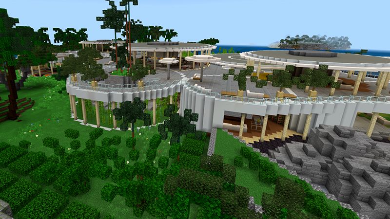 Island Mega Mansion by 4KS Studios