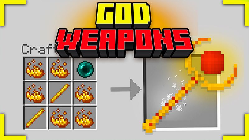 God Weapons on the Minecraft Marketplace by ChewMingo