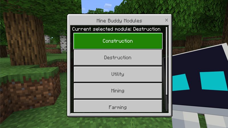 Mine Buddy Add-On by Blockception