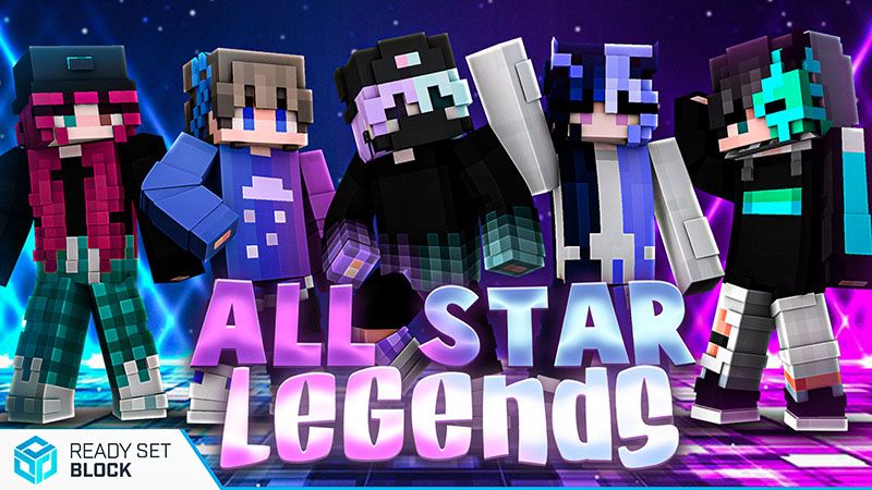AllStar Legends on the Minecraft Marketplace by Ready, Set, Block!