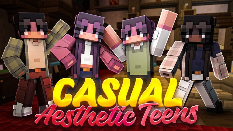 Casual Aesthetic teens by Sapix (Minecraft Skin Pack) - Minecraft ...