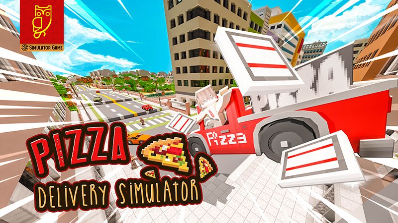Pizza Delivery Simulator on the Minecraft Marketplace by DeliSoft Studios Pizza Delivery Simulator on the Minecraft Marketplace by DeliSoft Studios