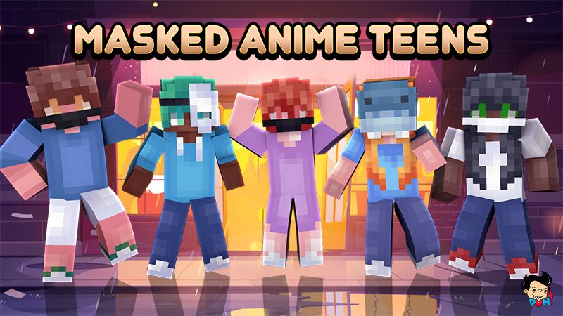 Masked Anime Teens on the Minecraft Marketplace by Duh