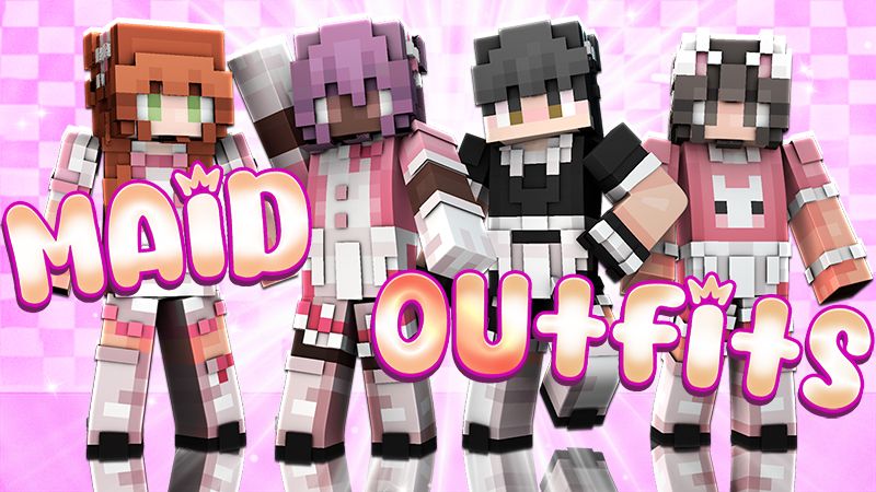 Maid Outfits on the Minecraft Marketplace by The Lucky Petals