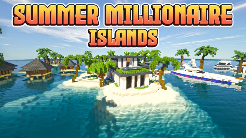 Millionaire Summer Islands on the Minecraft Marketplace by Waypoint Studios Millionaire Summer Islands on the Minecraft Marketplace by Waypoint Studios