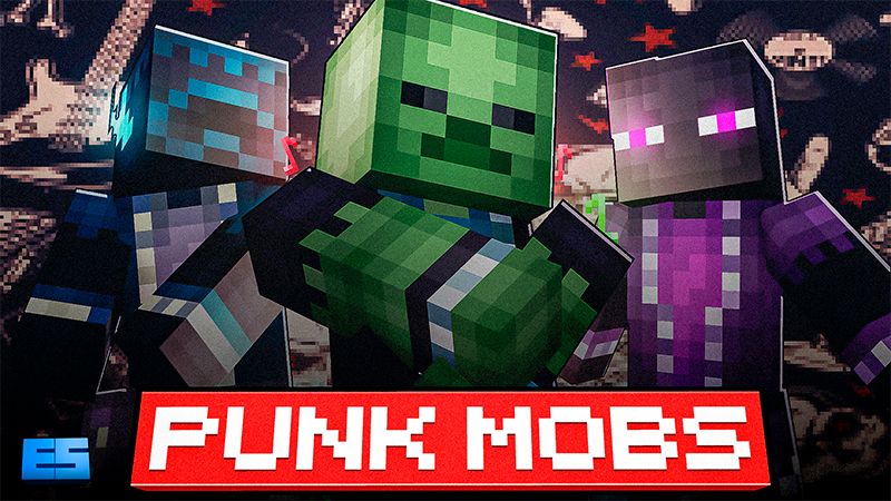 Punk Mobs on the Minecraft Marketplace by Eco Studios