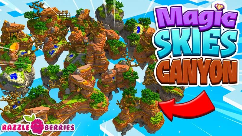 Magic Skies Canyon on the Minecraft Marketplace by Razzleberries Magic Skies Canyon on the Minecraft Marketplace by Razzleberries