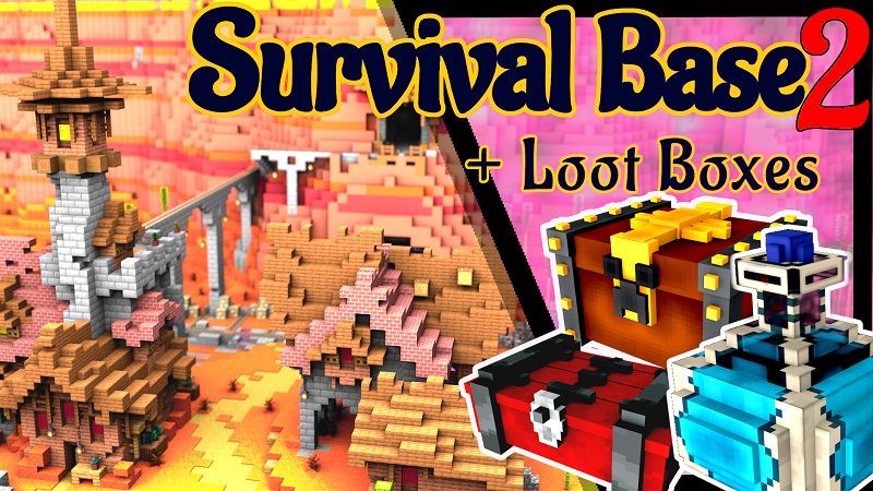Survival Base  Loot Boxes 2 on the Minecraft Marketplace by MrAniman2