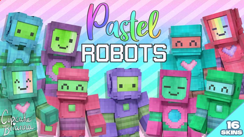 Pastel Robots HD Skin Pack