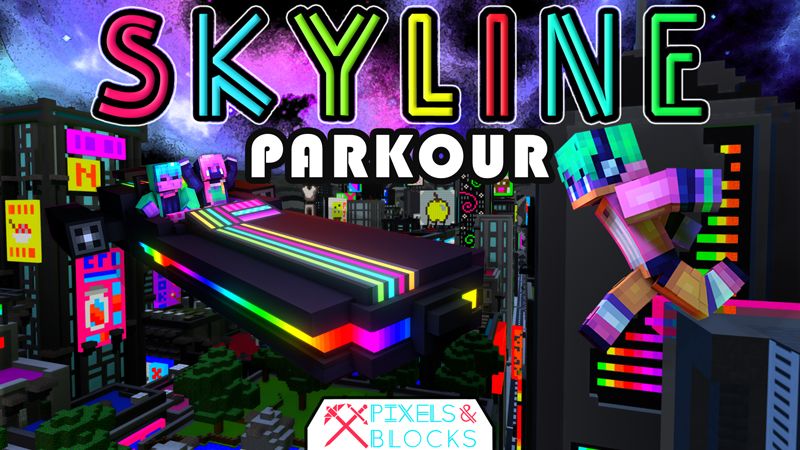 Skyline Parkour Roleplay on the Minecraft Marketplace by Pixels & Blocks Skyline Parkour Roleplay on the Minecraft Marketplace by Pixels & Blocks