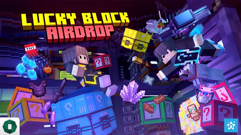 Lucky Block Airdrop on the Minecraft Marketplace by Octovon Lucky Block Airdrop on the Minecraft Marketplace by Octovon