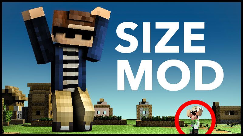 Size Modification on the Minecraft Marketplace by ASCENT