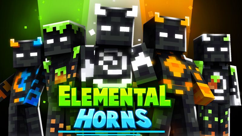 Elemental Horns on the Minecraft Marketplace by Gearblocks Elemental Horns on the Minecraft Marketplace by Gearblocks