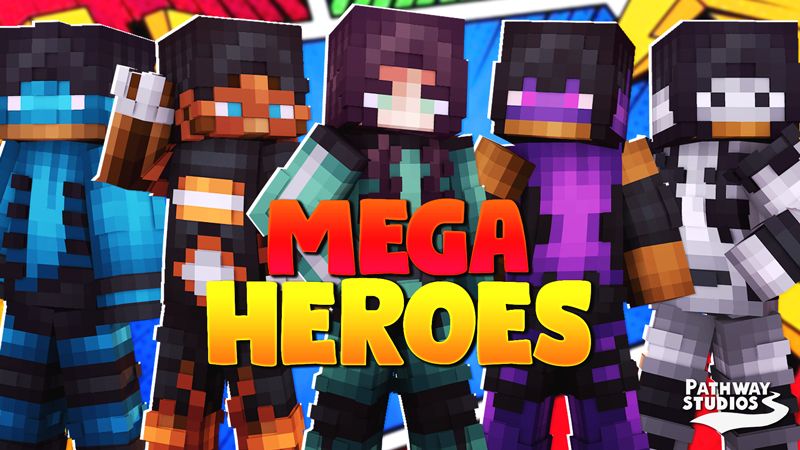 Mega Heroes on the Minecraft Marketplace by Pathway Studios Mega Heroes on the Minecraft Marketplace by Pathway Studios
