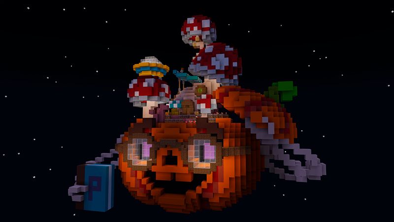 Skyblock Halloween by In Mine