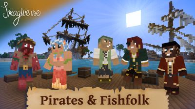 Pirates and Fishfolk on the Minecraft Marketplace by Imagiverse